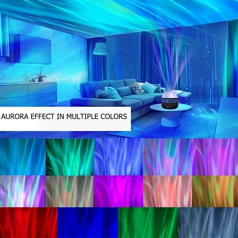 🧊 Aurora Galaxy Light Projector – Transform Any Room Into a Northern Lights Dreamscape