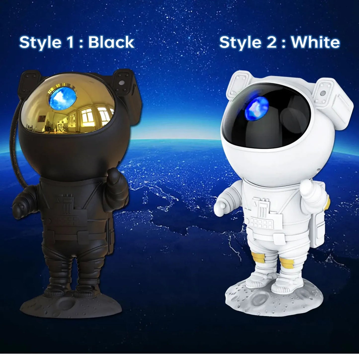 Galaxy Star Astronaut Projector LED Night