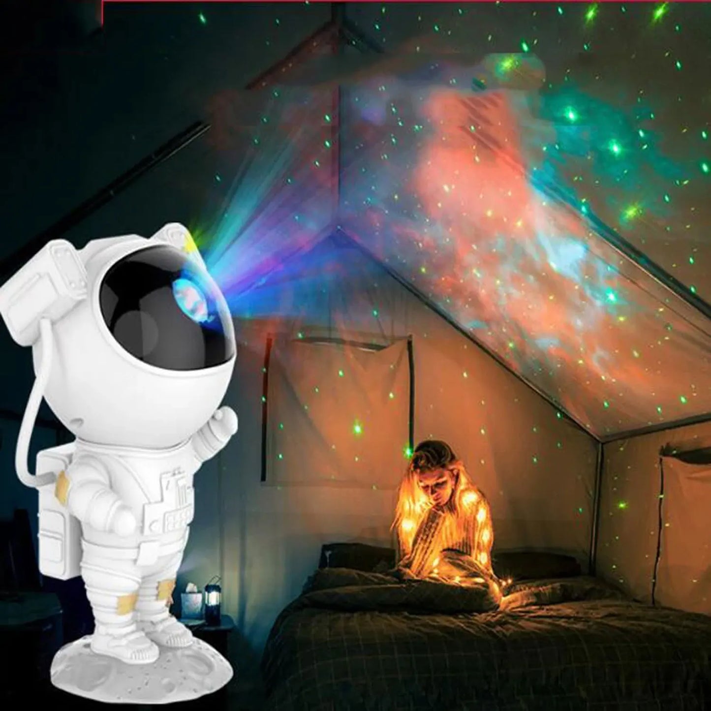 Galaxy Star Astronaut Projector LED Night