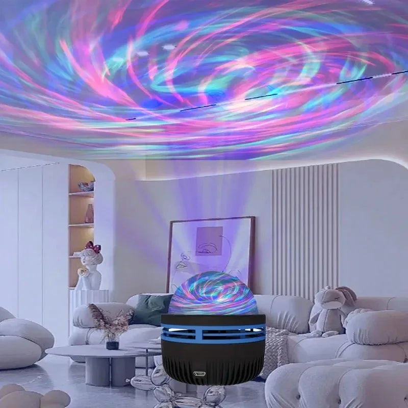 🧊 Aurora Galaxy Light Projector – Transform Any Room Into a Northern Lights Dreamscape