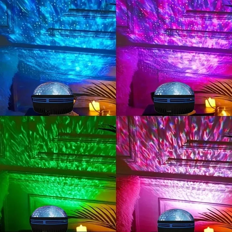 🧊 Aurora Galaxy Light Projector – Transform Any Room Into a Northern Lights Dreamscape