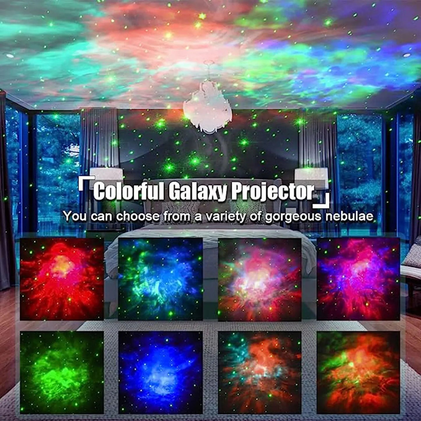 Galaxy Star Astronaut Projector LED Night